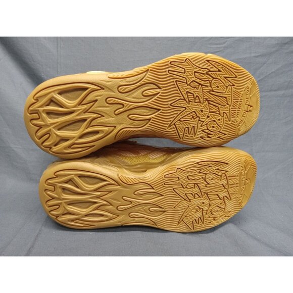 Puma Boys MB.04 Sneakers Golden Child JR Edittion Gold Size 7 NEW NO BOX! - Picture 11 of 11